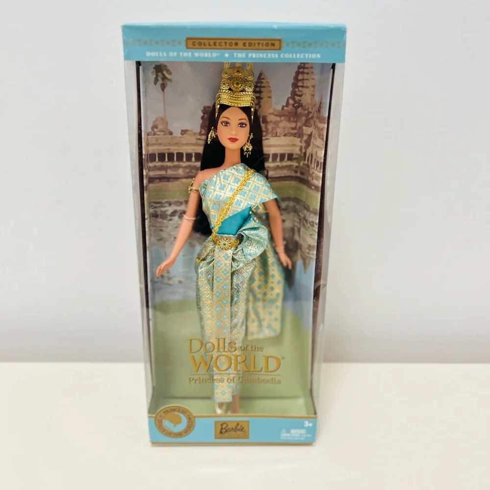 COLLECTOR’S BARBIE DOLLS OF THE WORLD PRINCESS‎ COLLECTION PRINCESS OF CAMBODIA - Picture 6 of 16